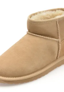 Ghete EMU maro, STINGER MICRO, din piele intoarsa imagine