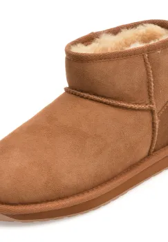 Ghete EMU maro, STINGER MICRO, din piele intoarsa imagine