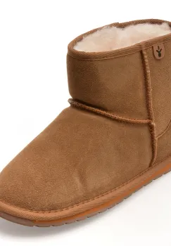 Ghete EMU maro, WALLABY MINI, din piele intoarsa imagine