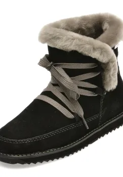 Ghete EMU negre, THORSBY, din piele intoarsa imagine