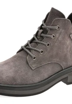 Ghete EPICA gri, 656A17, din piele intoarsa imagine