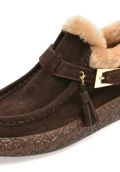 Ghete EPICA maro, 1181561, din piele intoarsa imagine