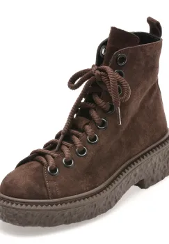 Ghete EPICA maro, 4770030, din piele intoarsa imagine