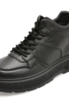 Ghete EPICA negre, 3107, din piele naturala imagine