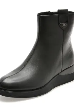 Ghete EPICA negre, DX01351, din piele naturala imagine