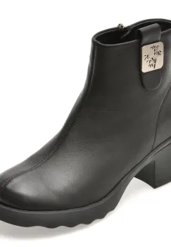 Ghete FLAVIA PASSINI negre, 5209, din piele naturala imagine