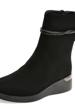 Ghete FLAVIA PASSINI negre, A72C65, din piele intoarsa imagine