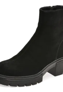 Ghete FLAVIA PASSINI negre, MX368, din piele intoarsa imagine