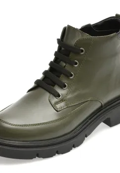 Ghete FLAVIA PASSINI verzi, 1001HK, din piele naturala imagine