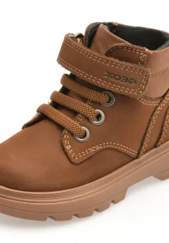 Ghete GEOX maro, B4662B, din nabuc imagine