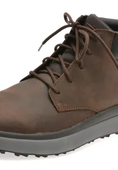 Ghete GEOX maro, U56MSA, din piele naturala imagine