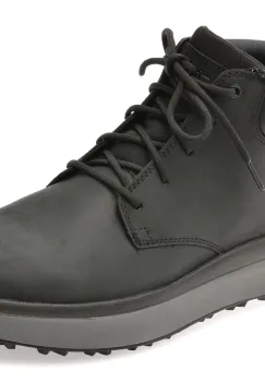 Ghete GEOX negre, U56MSA, din piele naturala imagine