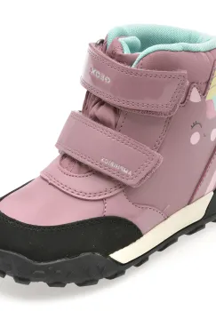 Ghete GEOX roz, B566MD, din piele ecologica imagine