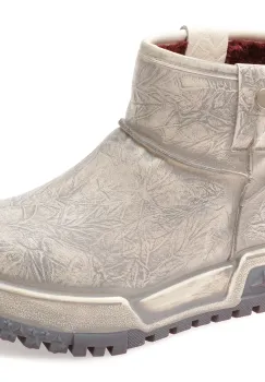 Ghete GRYXX gri, 167, din piele naturala imagine