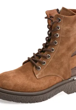 Ghete GRYXX maro, 163152, din piele intoarsa imagine