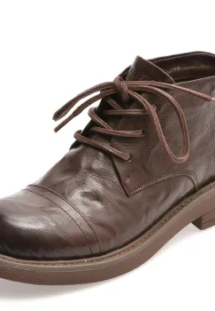 Ghete GRYXX maro, 37763, din piele naturala imagine