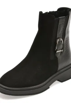 Ghete GRYXX negre, 1364531, din piele intoarsa imagine