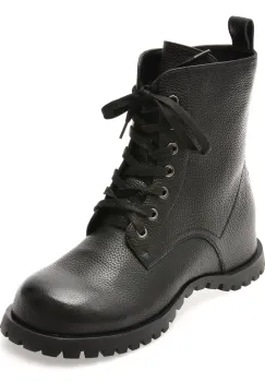 Ghete GRYXX negre, 2559, din piele naturala imagine