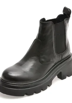 Ghete GRYXX negre, 38821, din piele naturala imagine