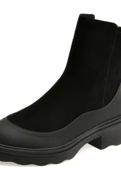 Ghete GRYXX negre, 48136, din piele intoarsa imagine