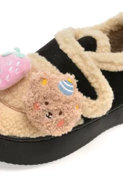 Ghete GRYXX negri, YR2515, din material textil imagine