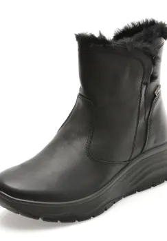 Ghete IMAC negre, 856898, din piele naturala imagine