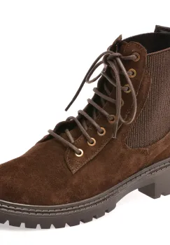 Ghete IMAGE maro, 4842529, din piele intoarsa imagine