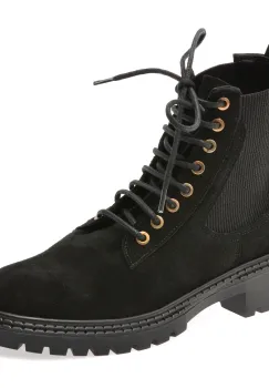 Ghete IMAGE negre, 4842529, din piele intoarsa imagine