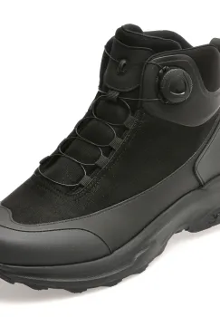 Ghete OTTER negre, 22053, din piele ecologica imagine