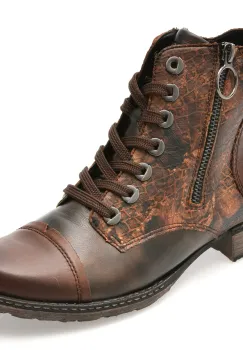 Ghete REMONTE maro, D4382, din piele ecologica imagine