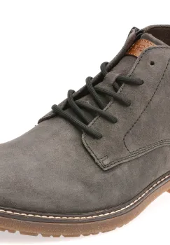 Ghete RIEKER gri, 33106, din piele naturala imagine