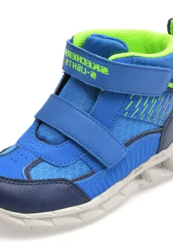 Ghete SKECHERS albastre, 401504N, din material textil imagine