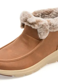 Ghete SKECHERS maro, GLACIAL ULTRA, din material textil imagine