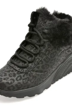 Ghete SKECHERS negre, 310362L, din piele ecologica imagine