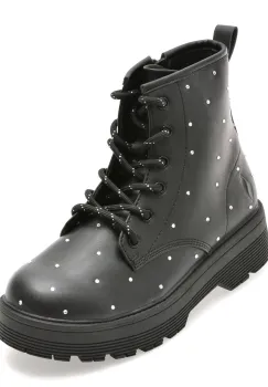 Ghete SKECHERS negre, GRAVLEN HI, din piele ecologica imagine