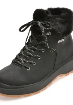 Ghete SKECHERS negre, PARK CITY, din piele ecologica imagine
