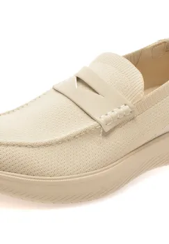 Mocasini ALDO bej, 14203292, din material textil imagine