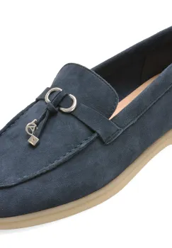 Mocasini ALDO bleumarin, 14001860, din piele intoarsa imagine