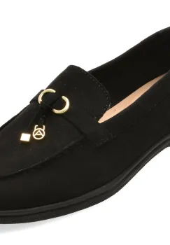 Mocasini ALDO negri, 14001861, din piele intoarsa imagine