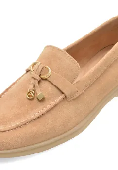 Mocasini ALDO nude, 14001348, din piele intoarsa imagine