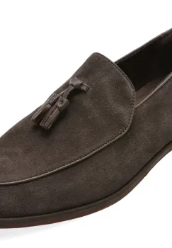 Mocasini eleganti ALDO maro, 14351258, din piele intoarsa imagine