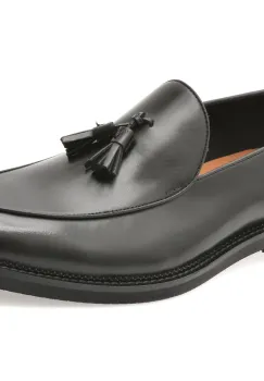 Mocasini eleganti ALDO negri, PORTOS 001, din piele naturala imagine