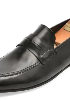 Mocasini eleganti LE COLONEL negri, 45873, din piele naturala imagine