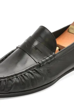 Mocasini eleganti LE COLONEL negri, 68434, din piele naturala imagine