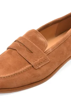 Mocasini EPICA maro, 1572D11, din piele intoarsa imagine