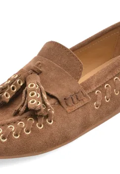 Mocasini EPICA maro, 65, din piele intoarsa imagine