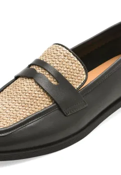 Mocasini EPICA negri, 1313G31, din piele naturala imagine