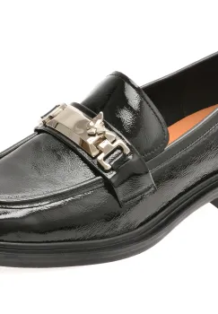 Mocasini EPICA negri, E33024A, din piele naturala lacuita imagine