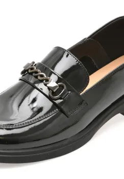 Mocasini FLAVIA PASSINI negri, 5685, din piele naturala lacuita imagine
