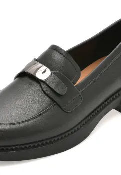 Mocasini FLAVIA PASSINI negri, C35, din piele naturala imagine